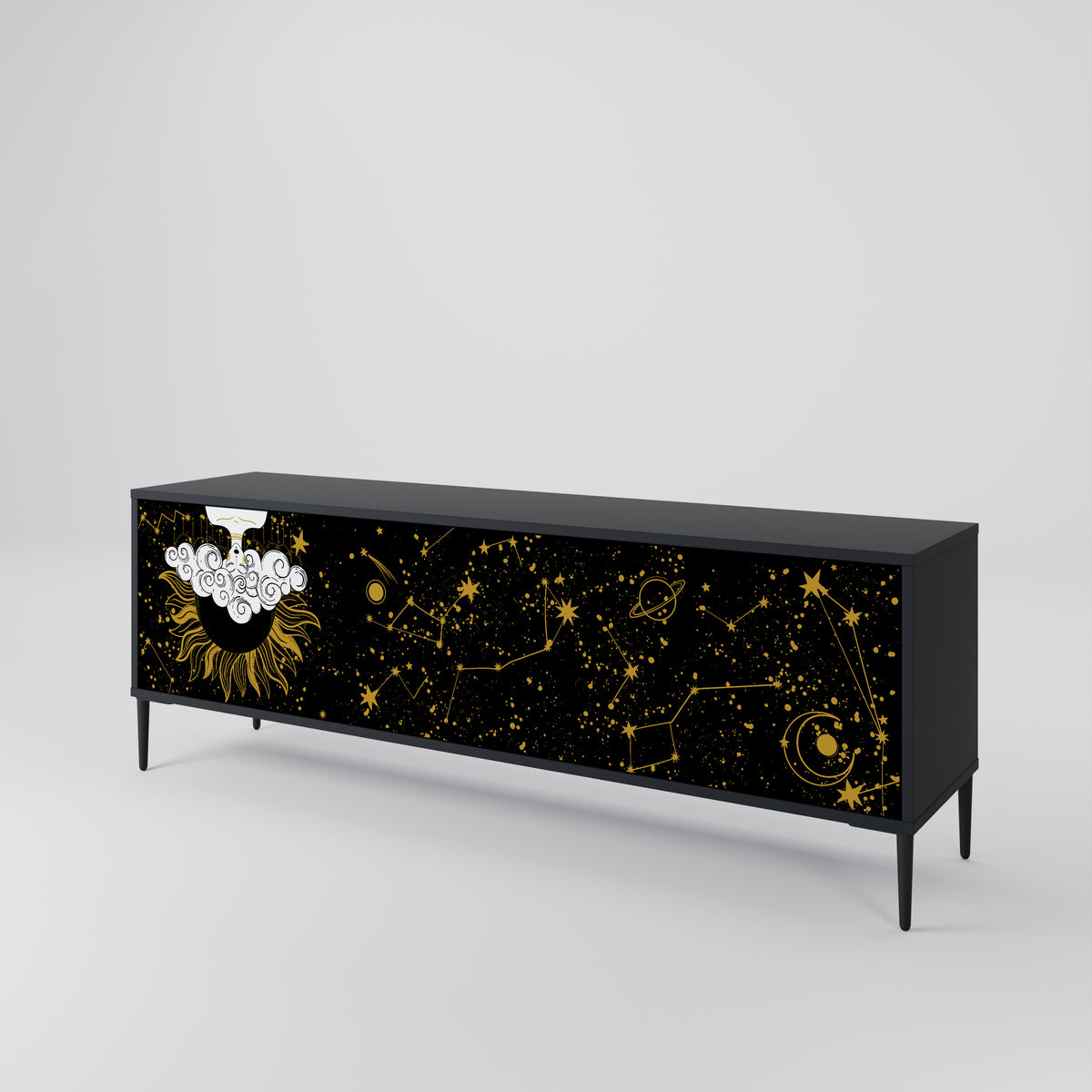 STELLAR CONSTELLATIONS 3-Door TV Cabinet