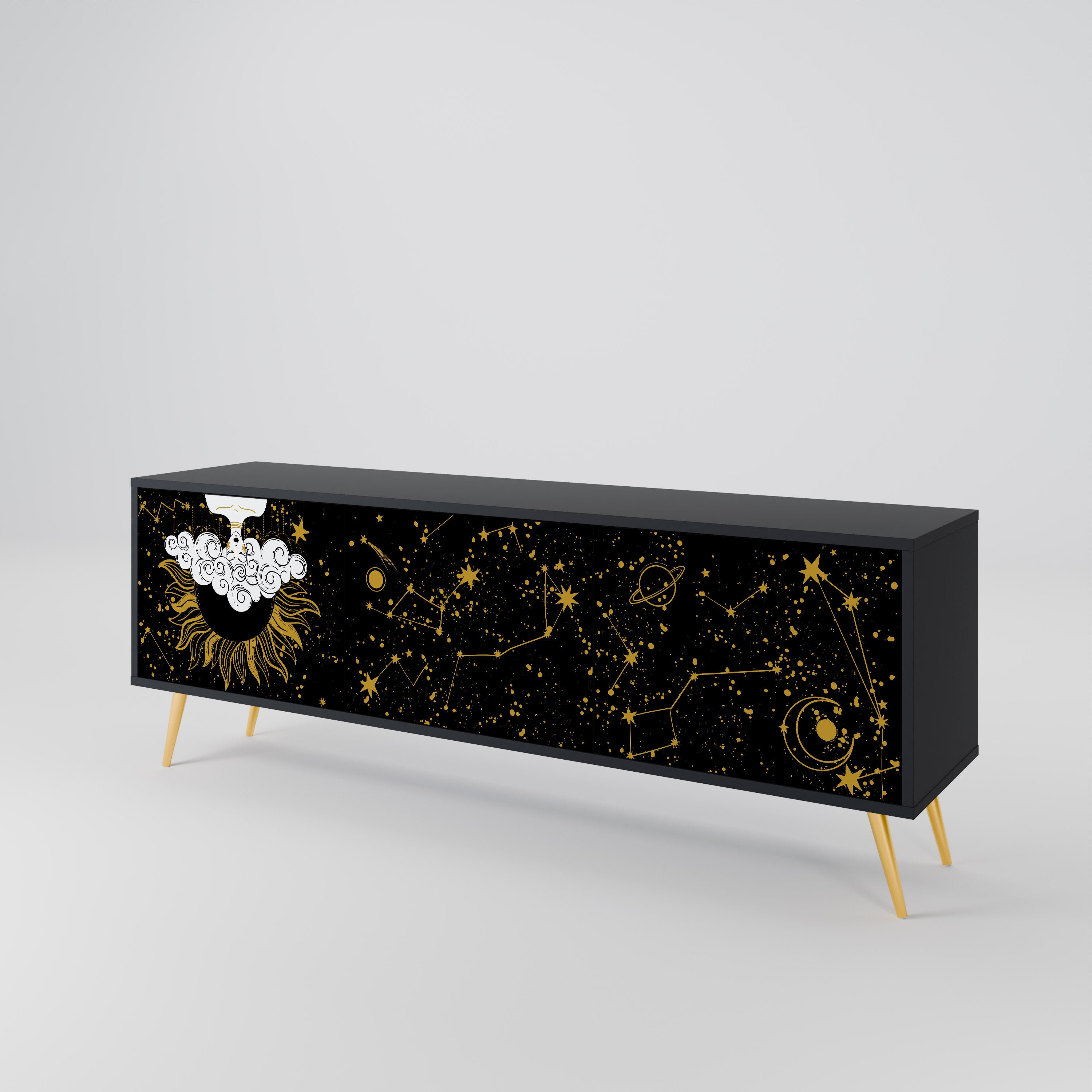 STELLAR CONSTELLATIONS 3-Door TV Cabinet