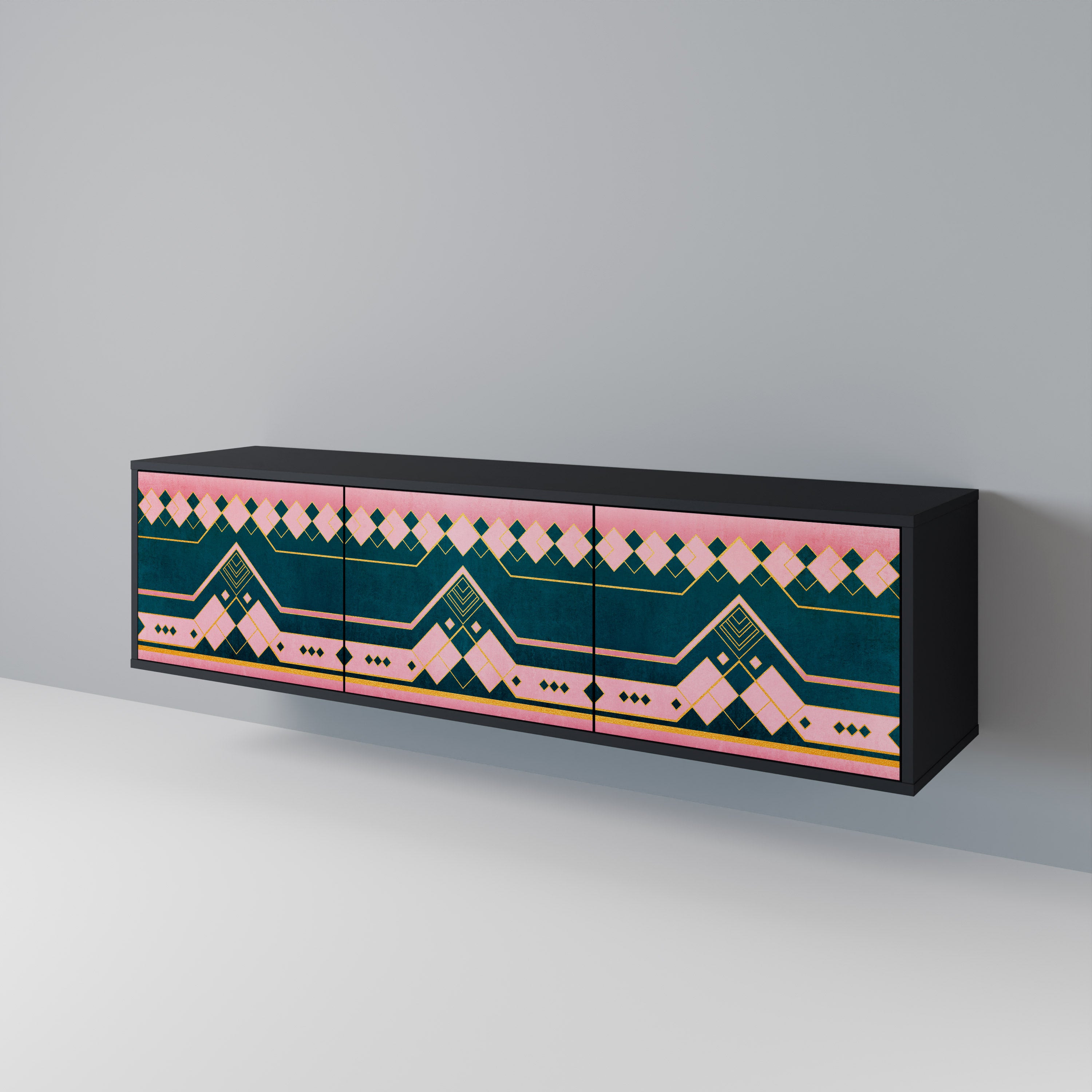 ROYAL COMPOSITION 3-Door TV Cabinet