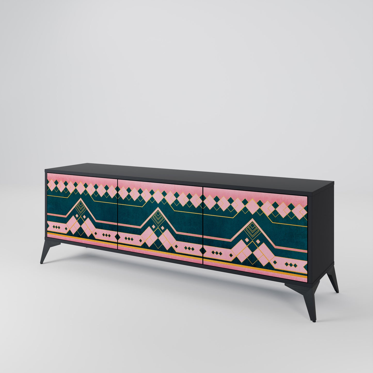 ROYAL COMPOSITION 3-Door TV Cabinet