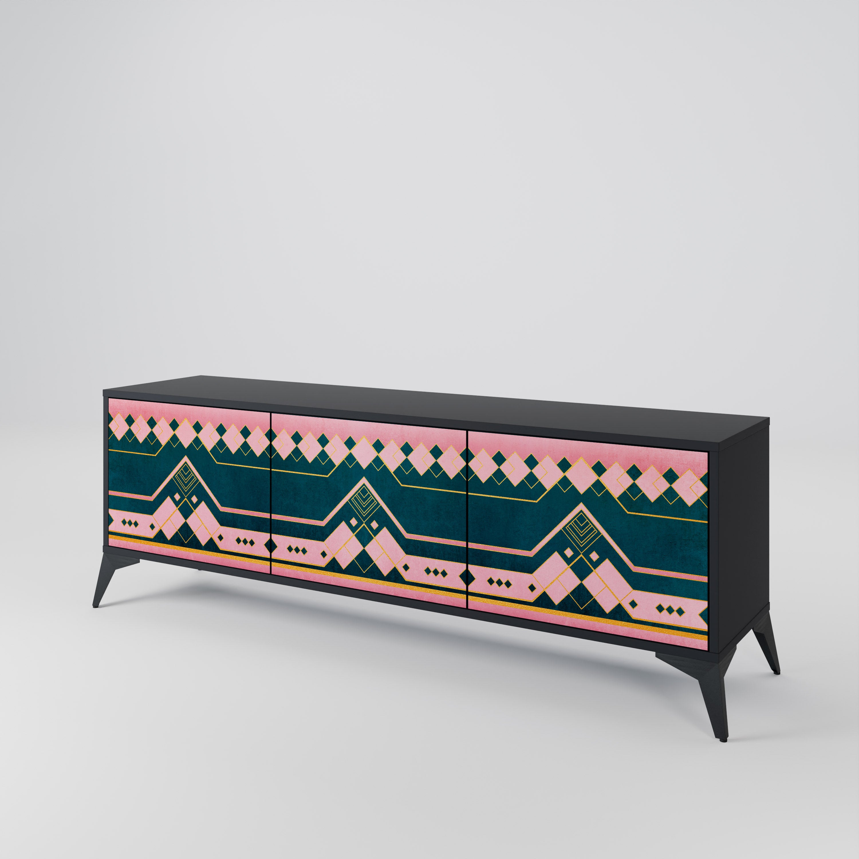 ROYAL COMPOSITION 3-Door TV Cabinet