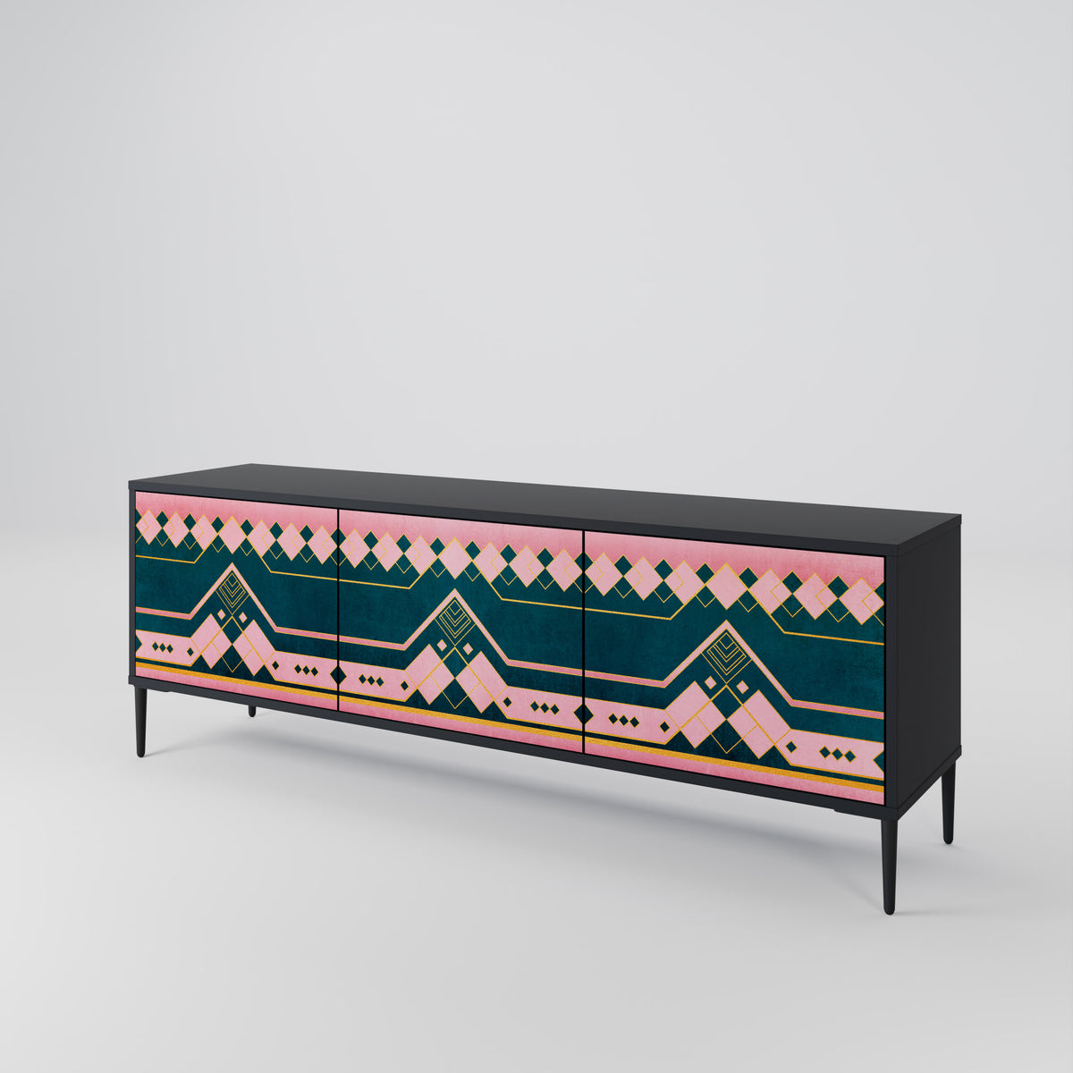 ROYAL COMPOSITION 3-Door TV Cabinet