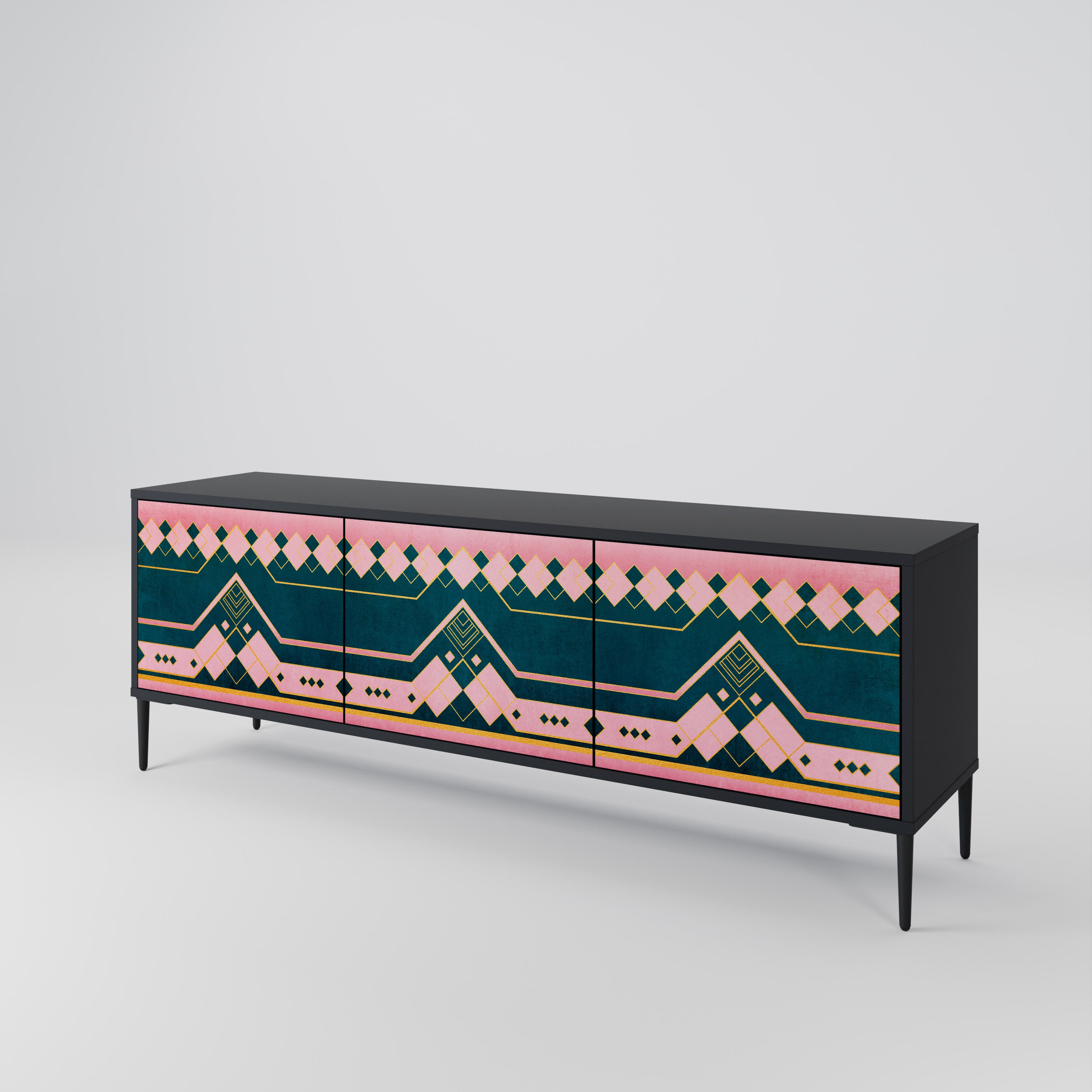 ROYAL COMPOSITION 3-Door TV Cabinet