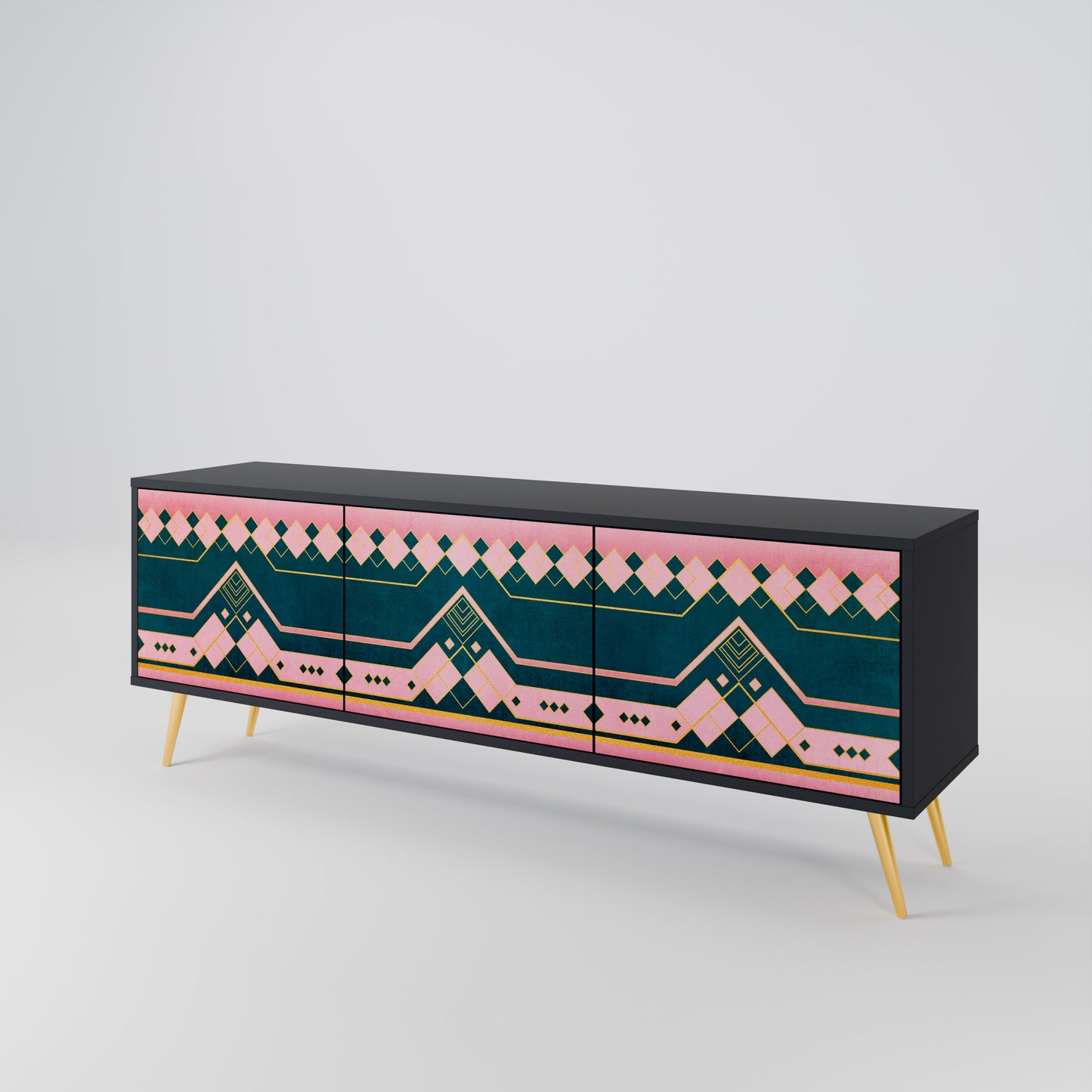 ROYAL COMPOSITION 3-Door TV Cabinet