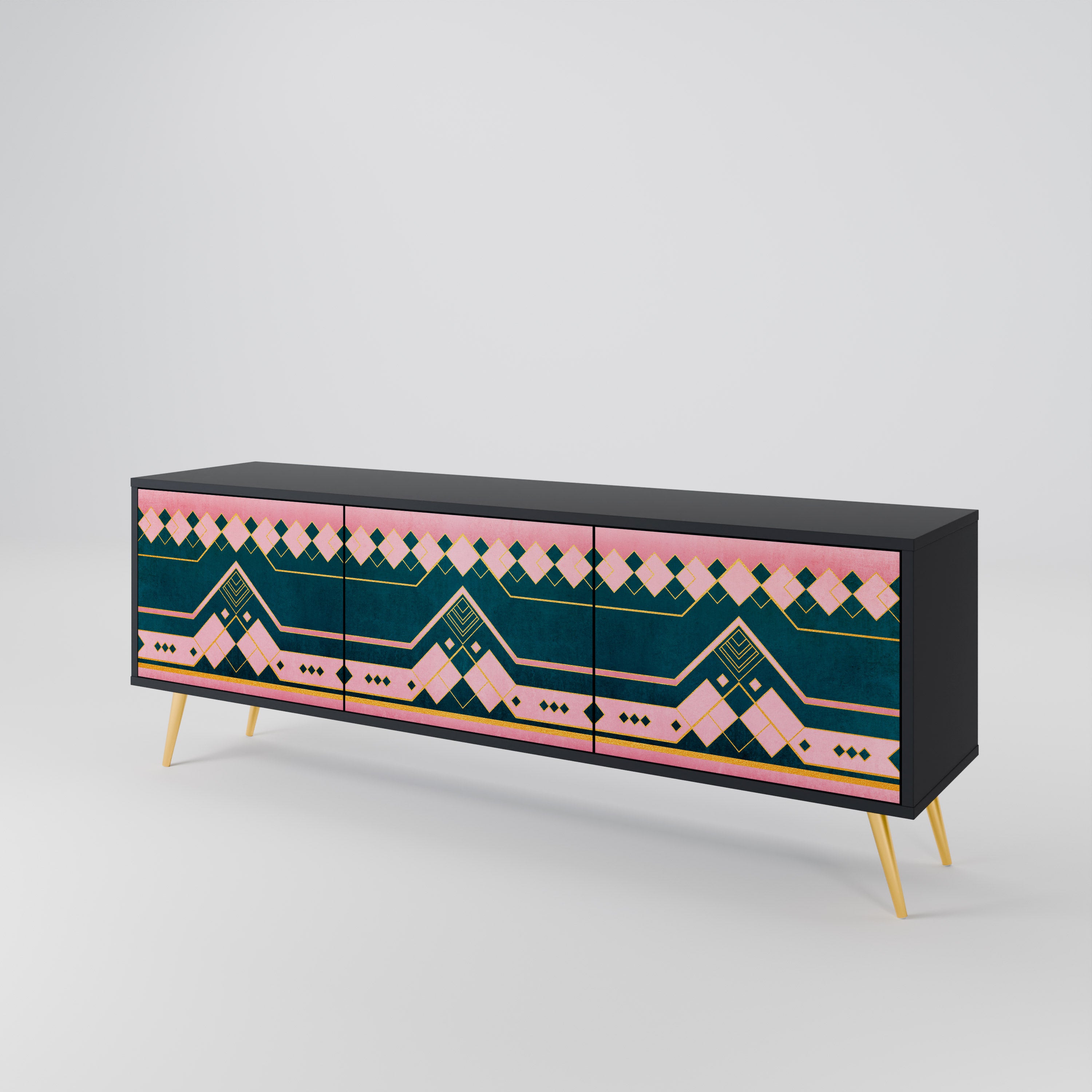 ROYAL COMPOSITION 3-Door TV Cabinet
