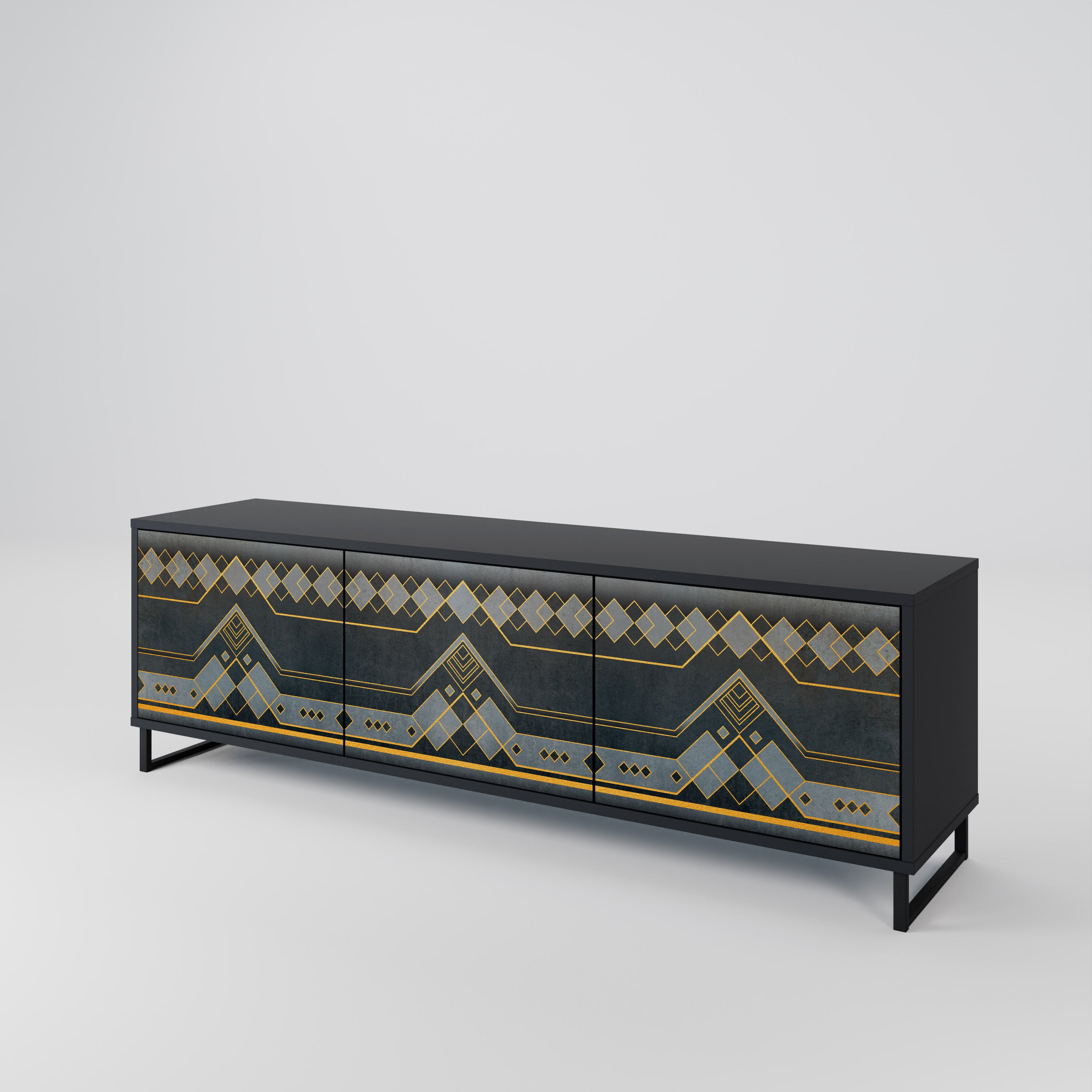 ROYAL ORDINARINESS 3-Door TV Cabinet