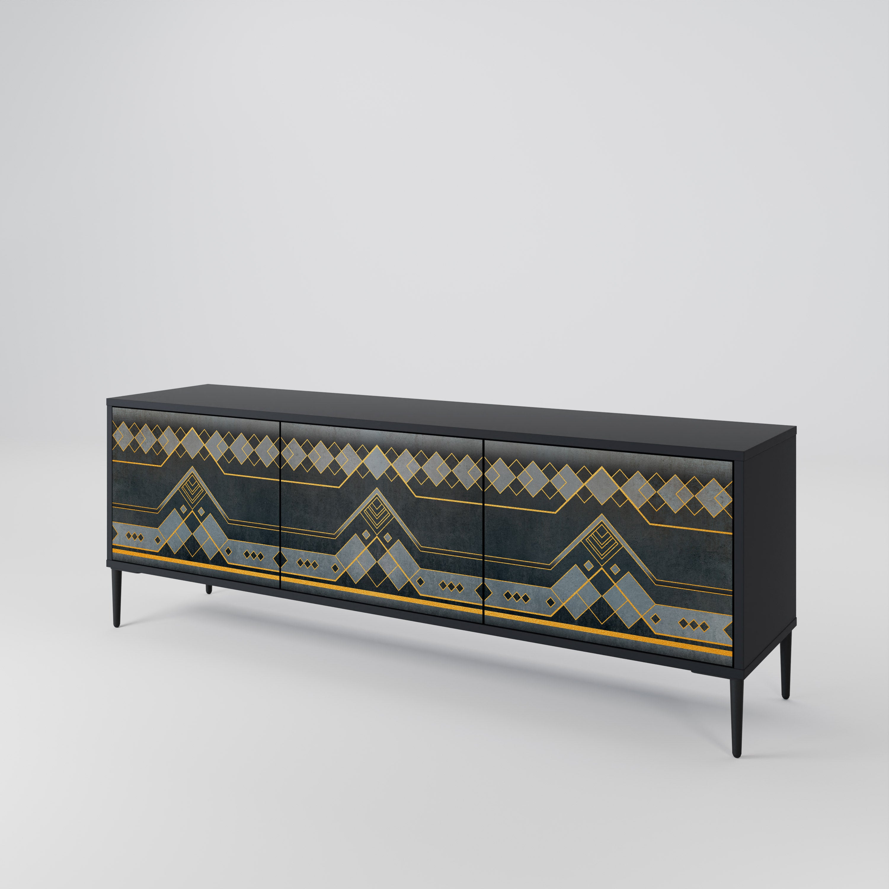 ROYAL ORDINARINESS 3-Door TV Cabinet