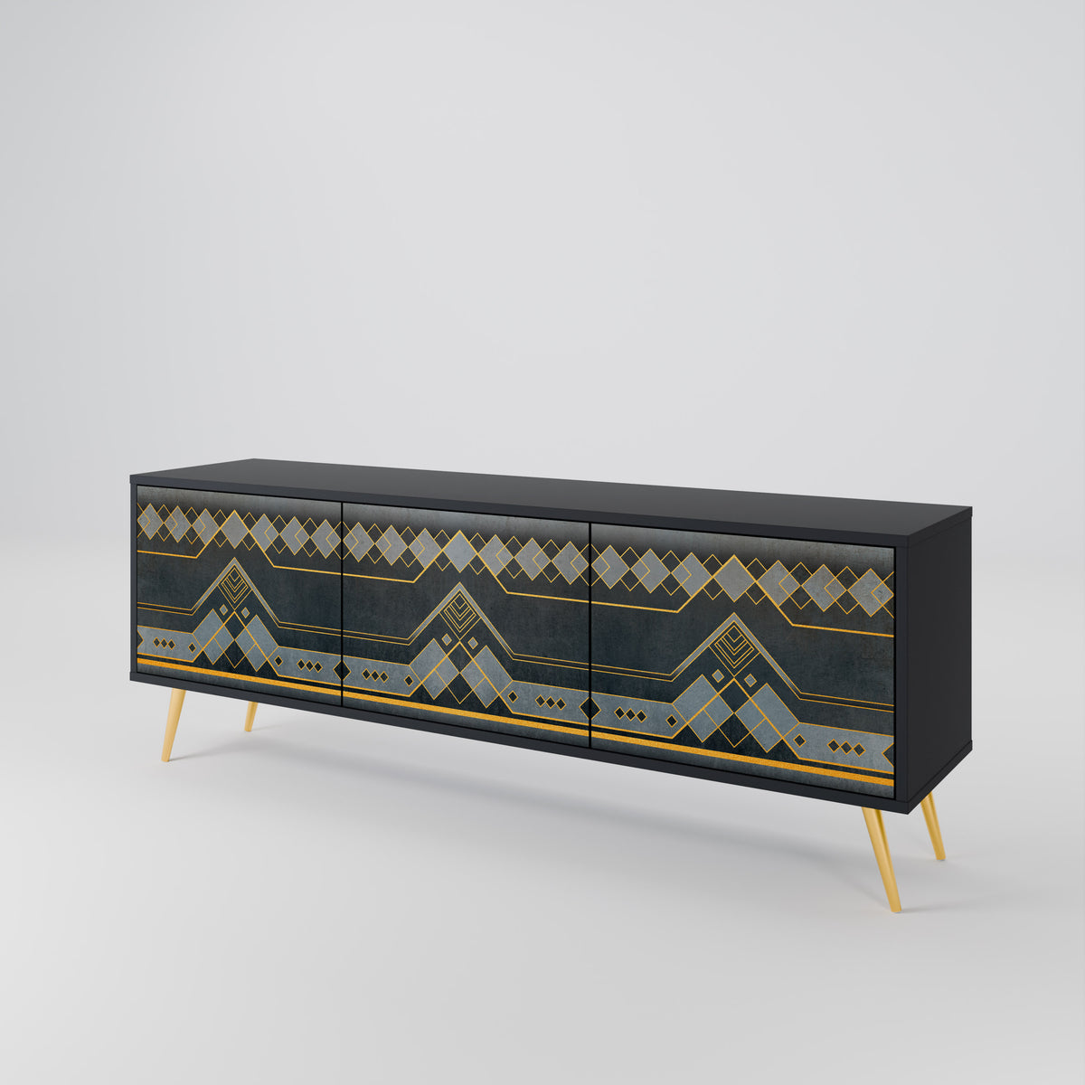 ROYAL ORDINARINESS 3-Door TV Cabinet