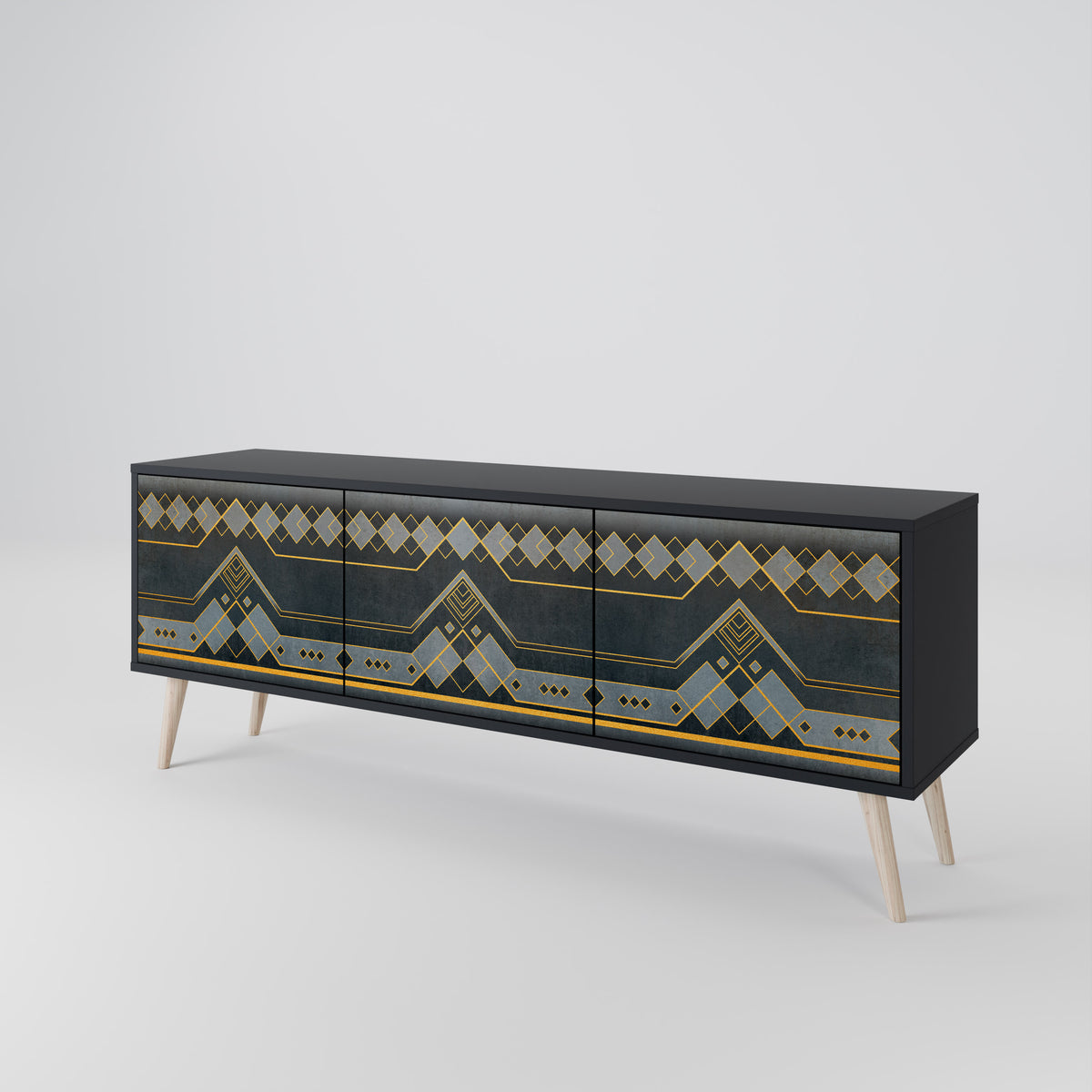 ROYAL ORDINARINESS 3-Door TV Cabinet