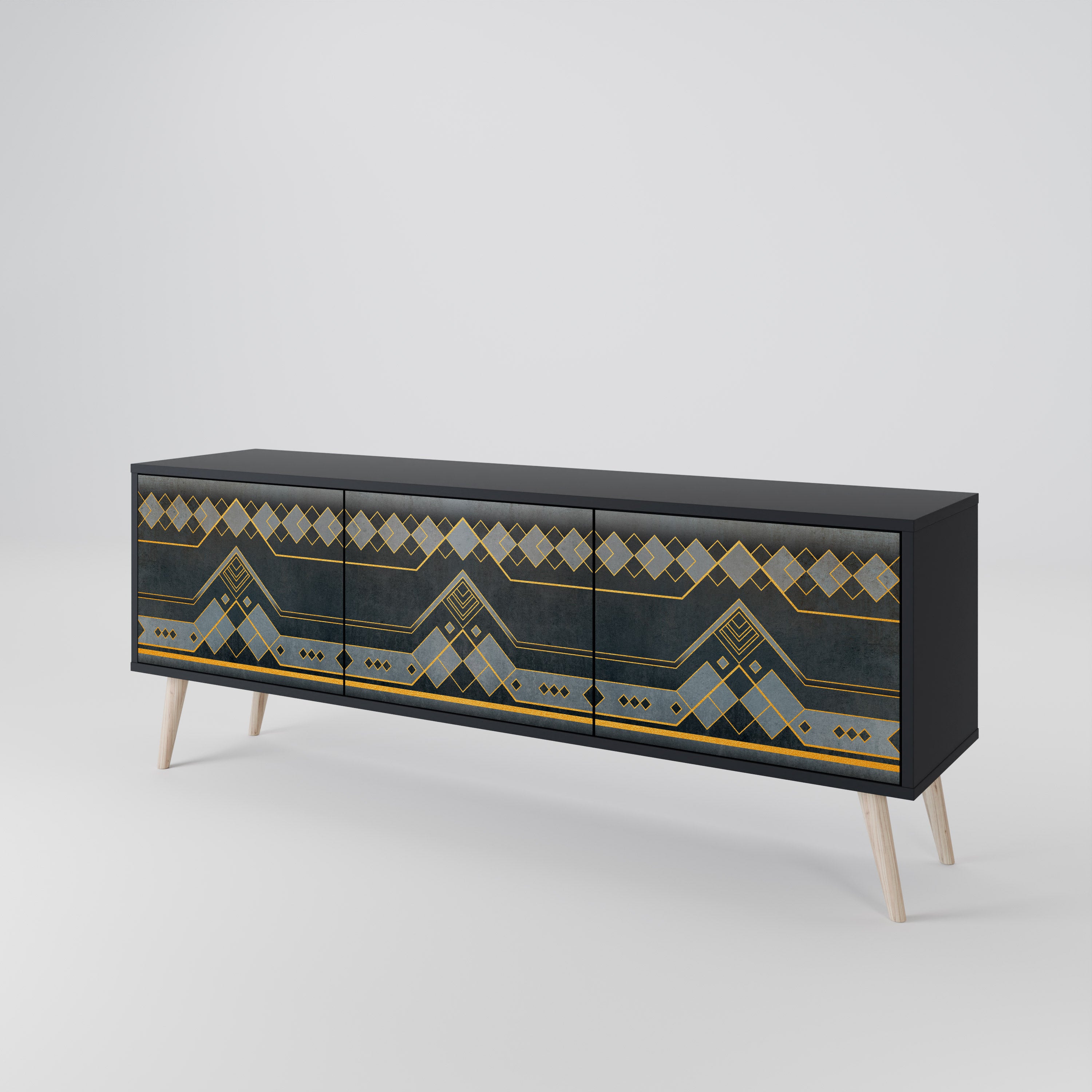 ROYAL ORDINARINESS 3-Door TV Cabinet