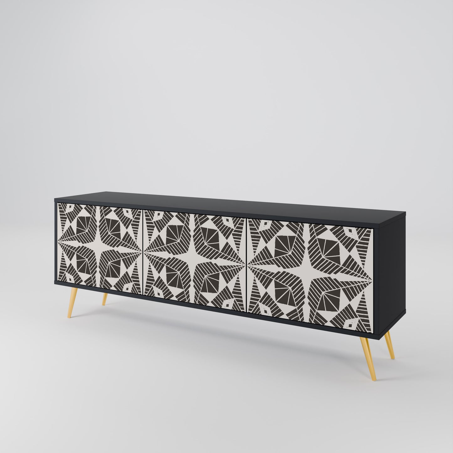 MONOCHROME NEXUS 3-Door TV Cabinet