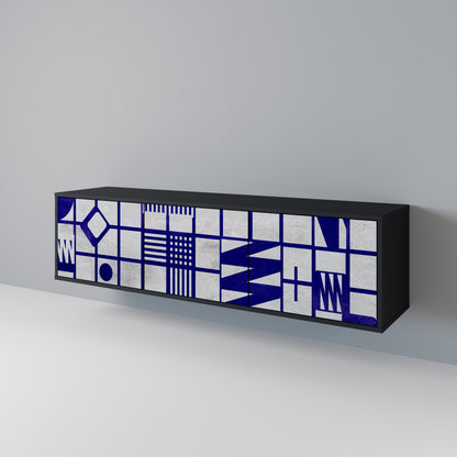 THE RIGHT PLACES 3-Door TV Cabinet