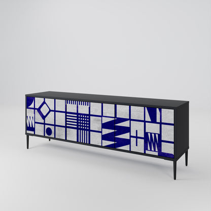 THE RIGHT PLACES 3-Door TV Cabinet