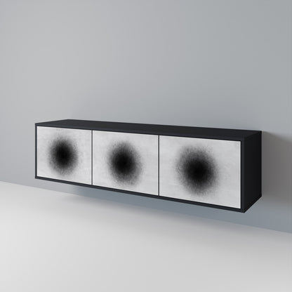 BLACK HOLE 3-Door TV Cabinet