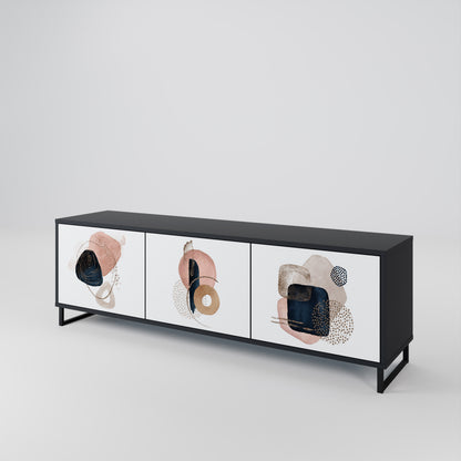 COLORFUL SHAPES 3-Door TV Cabinet