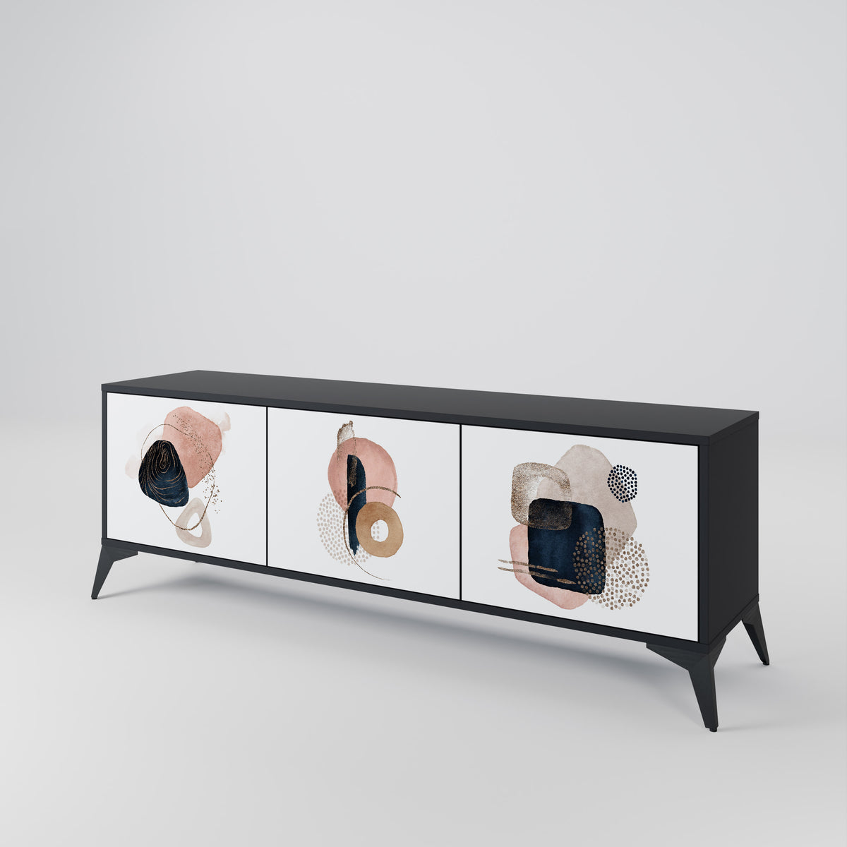 COLORFUL SHAPES 3-Door TV Cabinet
