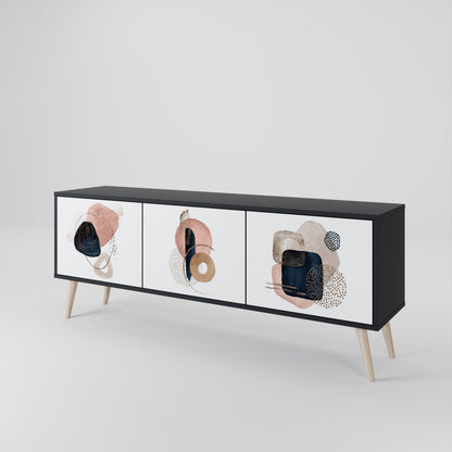 COLORFUL SHAPES 3-Door TV Cabinet
