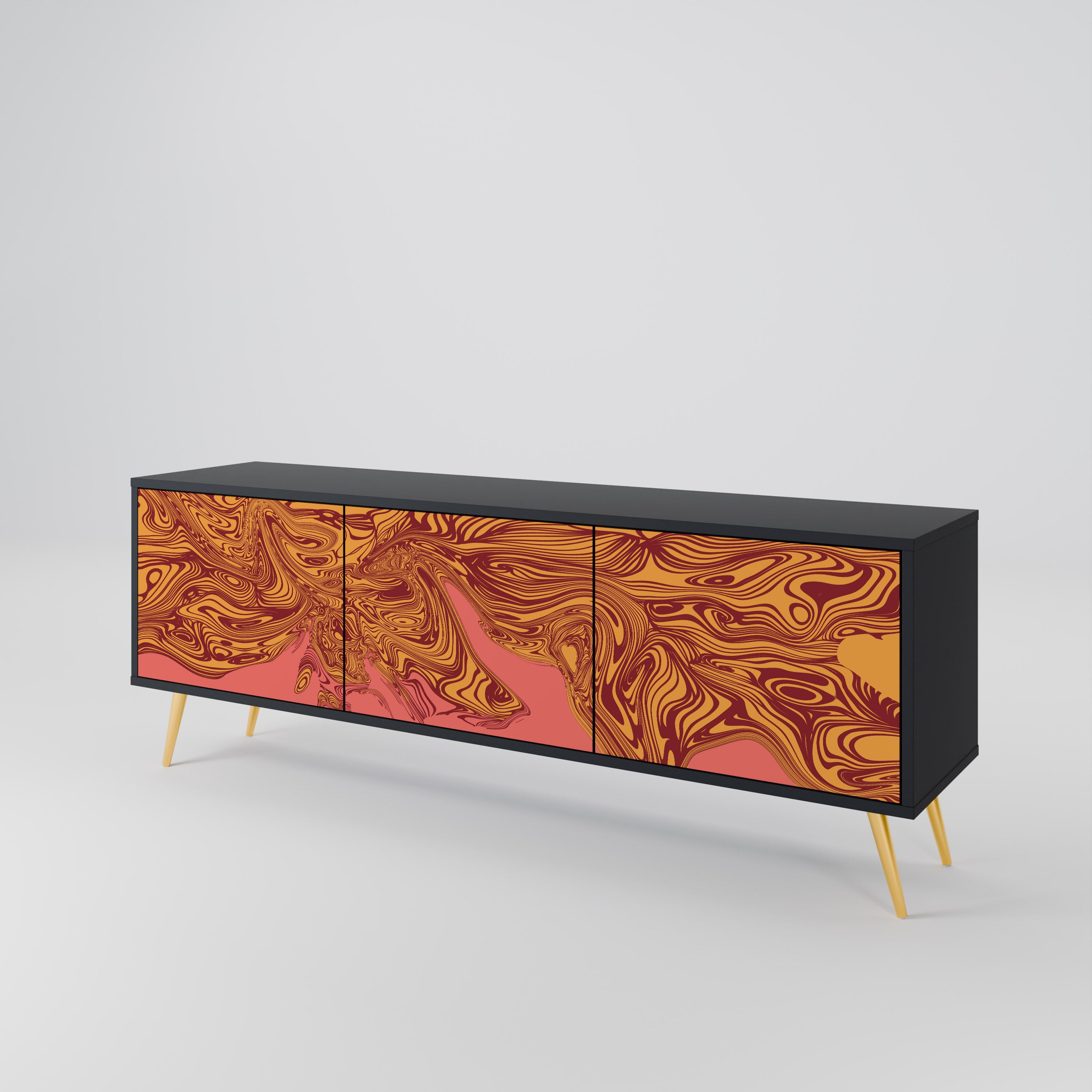 FLOATING THOUGHTS 3-Door TV Cabinet