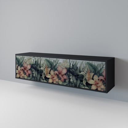 HEAVENLY BLOOM 3-Door TV Cabinet