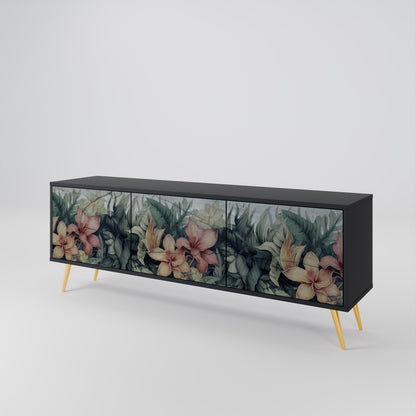 HEAVENLY BLOOM 3-Door TV Cabinet