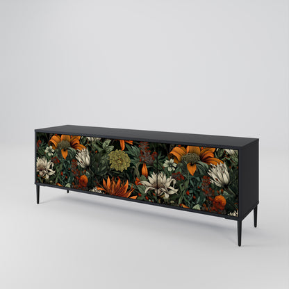 MIDNIGHT SPROUT 3-Door TV Cabinet