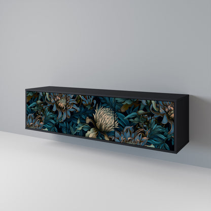 TWILIGHT BLOOM 3-Door TV Cabinet
