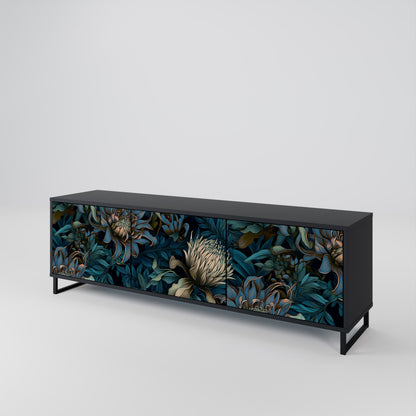 TWILIGHT BLOOM 3-Door TV Cabinet