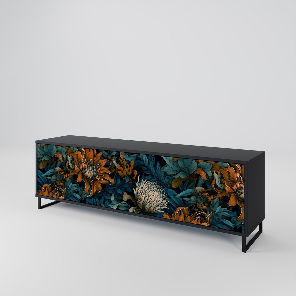 MORNING BLOOM 3-Door TV Cabinet