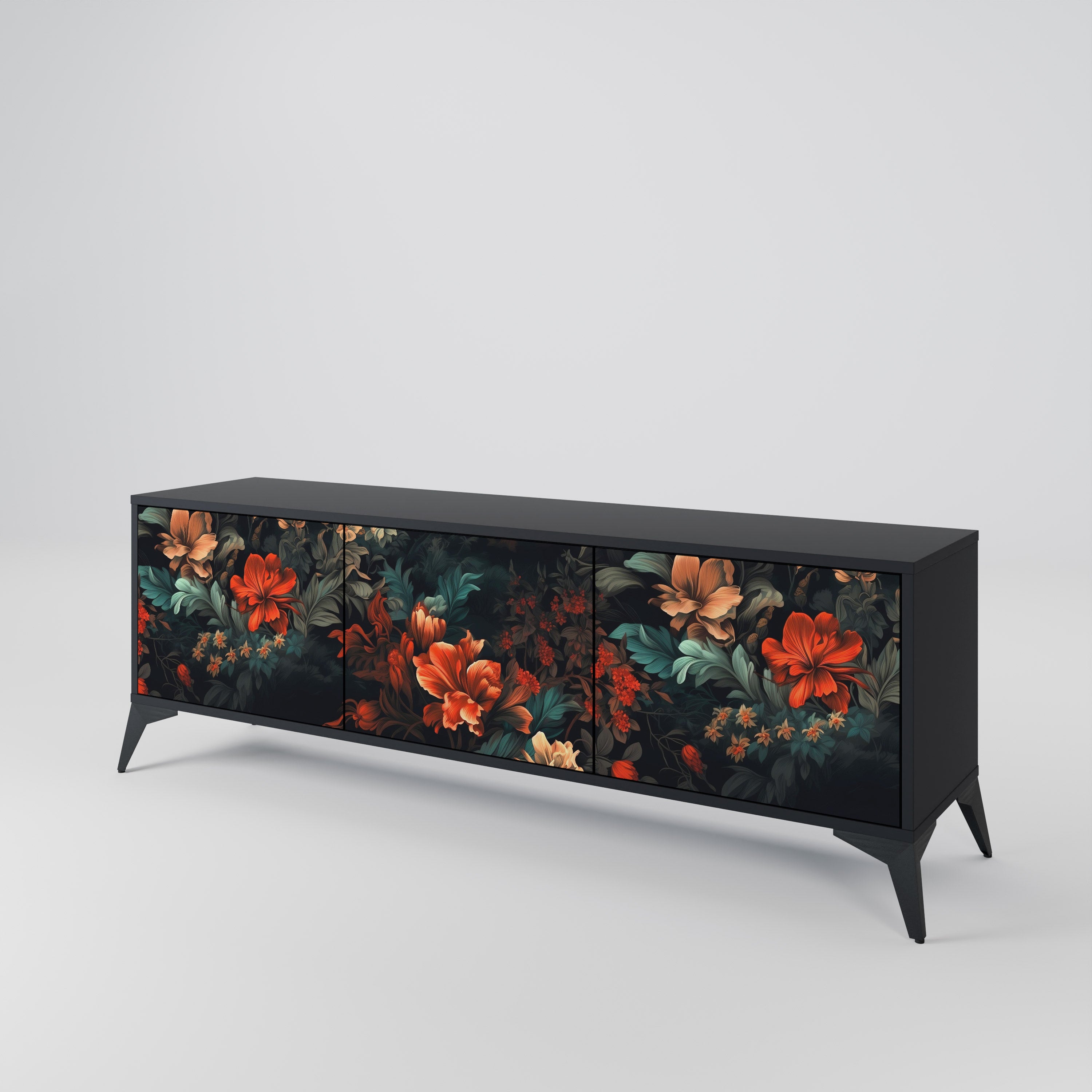 IMAGINARY BLOSSOM 3-Door TV Cabinet