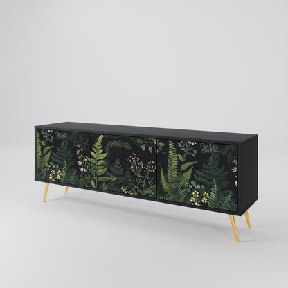 FERN FLOWERS 3-Door TV Cabinet