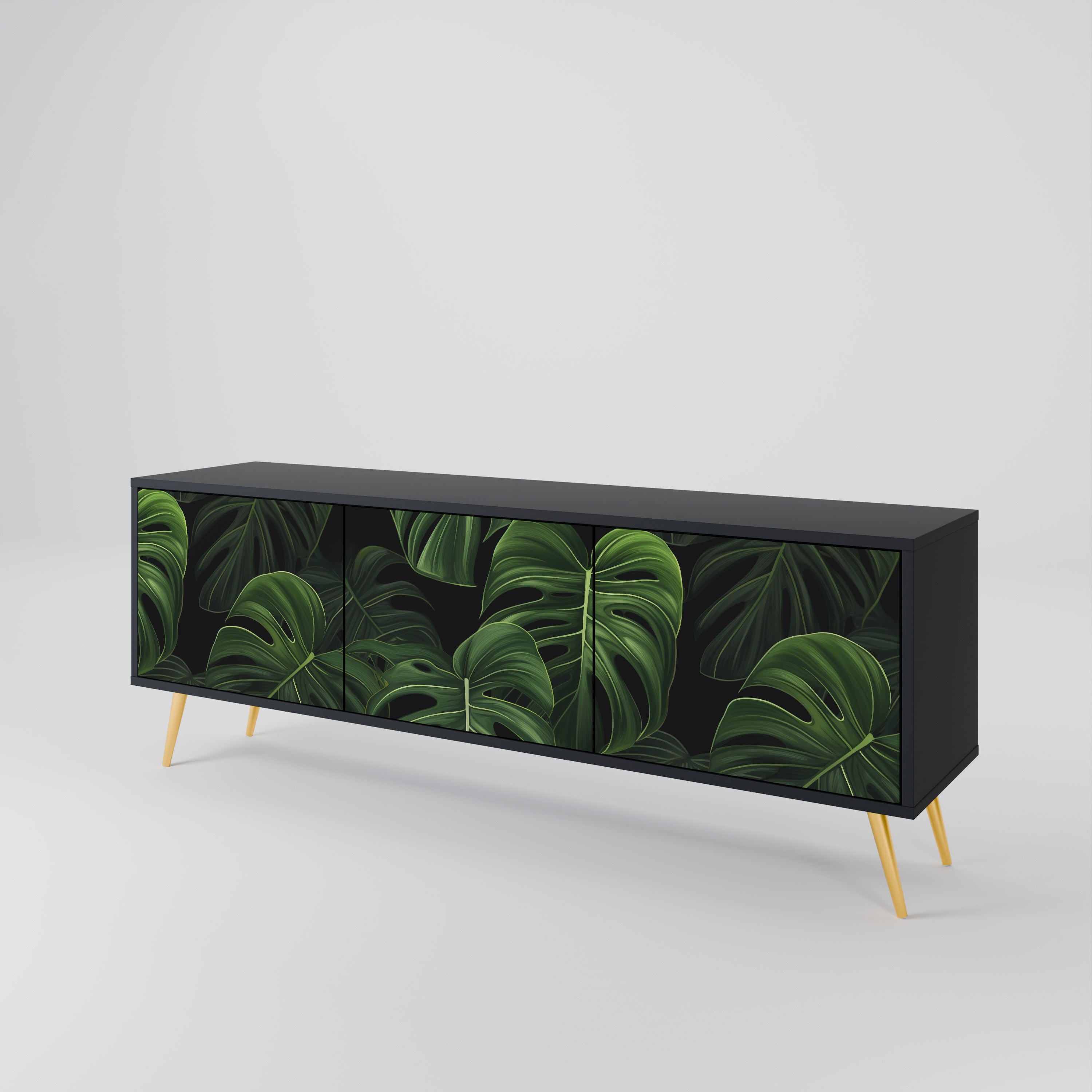 INFINITE MONSTERA 3-Door TV Cabinet