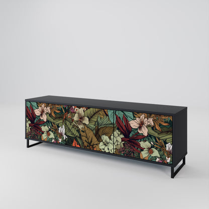 BOTANICAL EMERGENCE 3-Door TV Cabinet