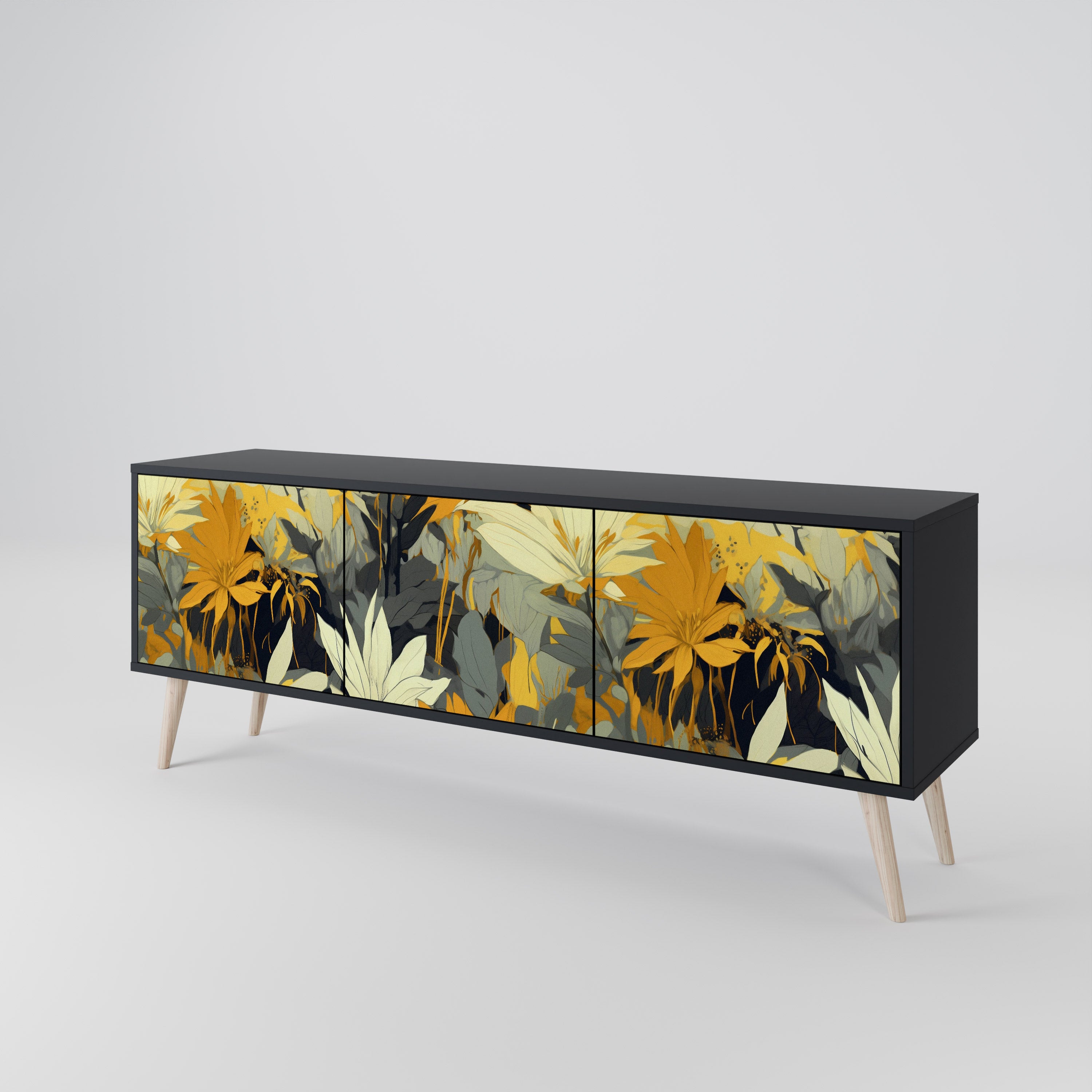 SUNKISSED LILY 3-Door TV Cabinet