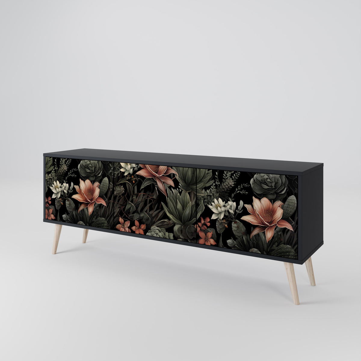 SECRET VERDURE 3-Door TV Cabinet