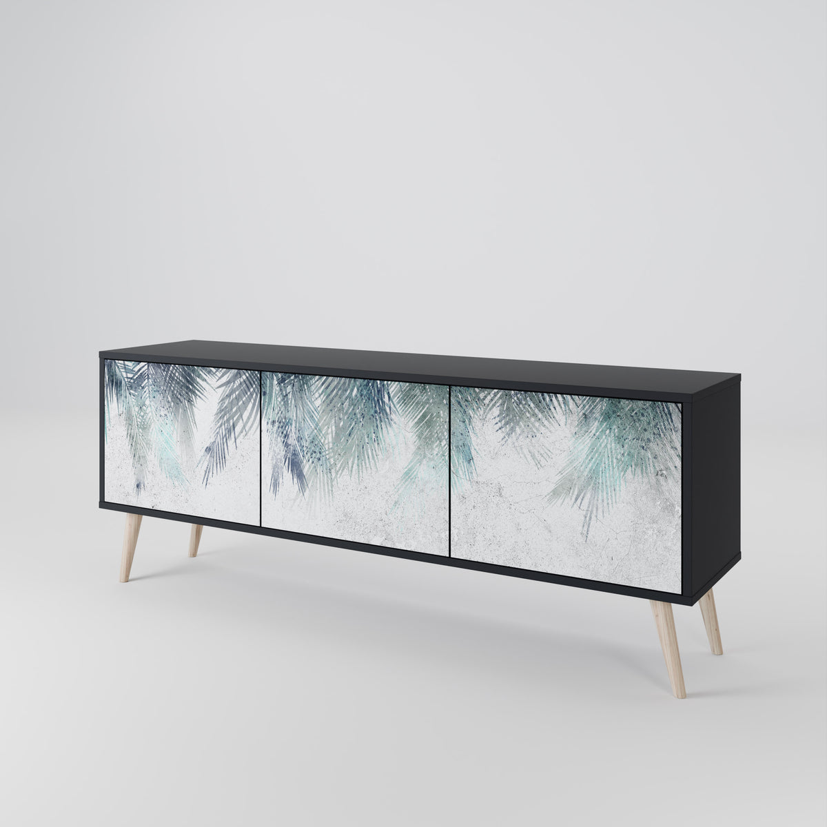PALM VEIL 3-Door TV Cabinet
