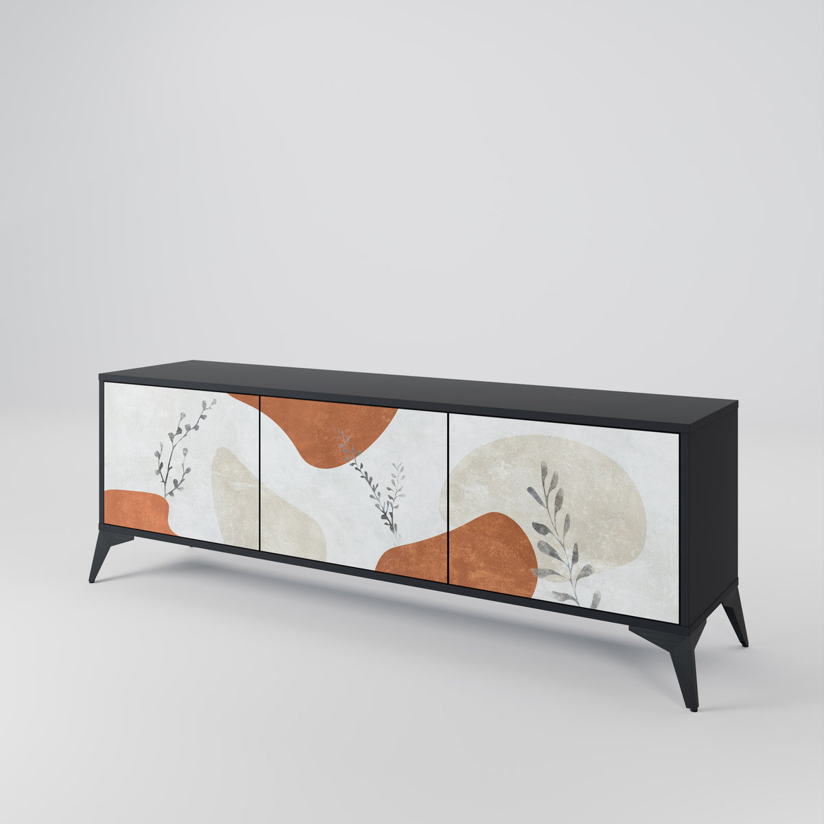 TRANQUIL TWIG 3-Door TV Cabinet