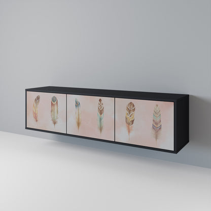 THE DELIQUESCE 3-Door TV Cabinet