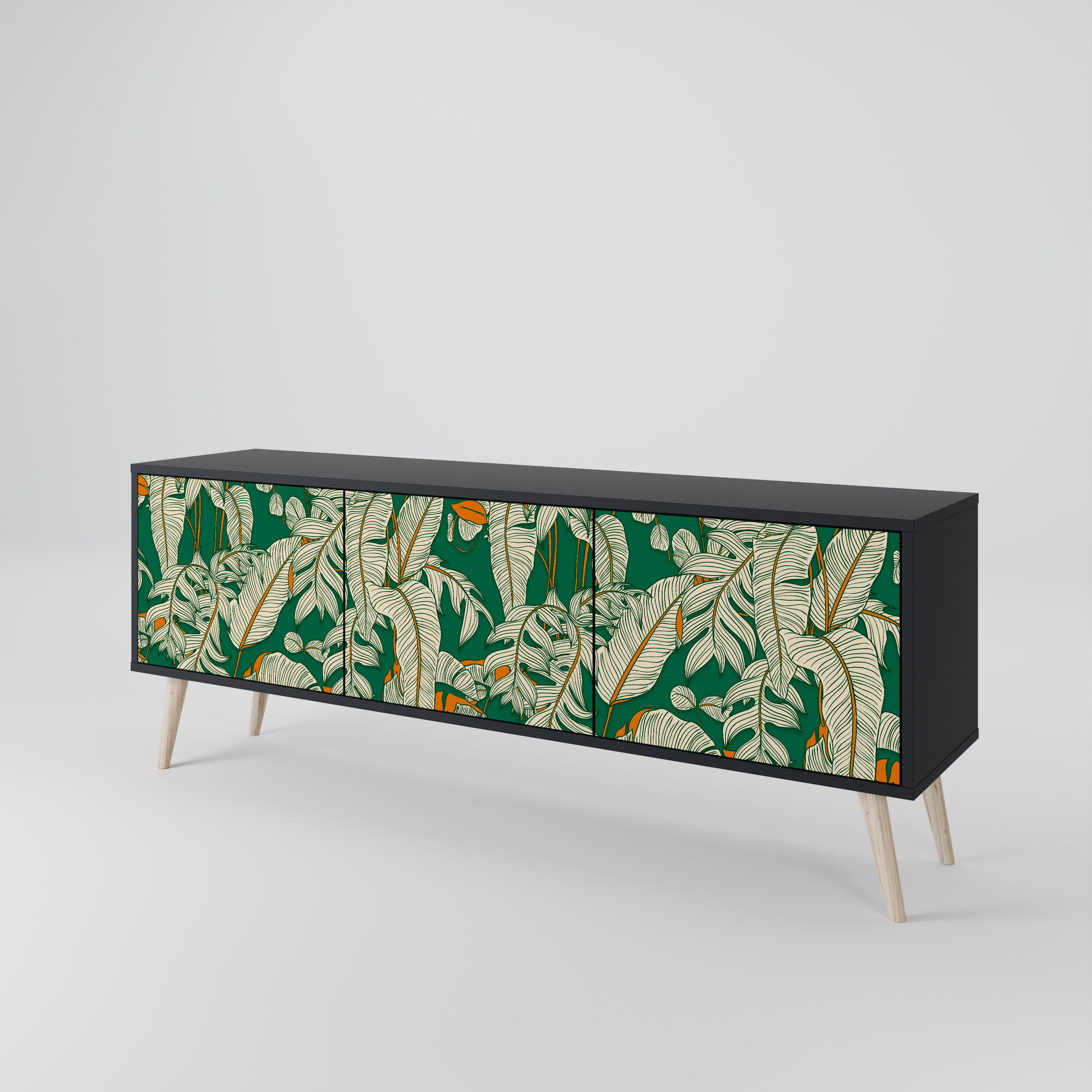 VERDANT PLEASURES 3-Door TV Cabinet