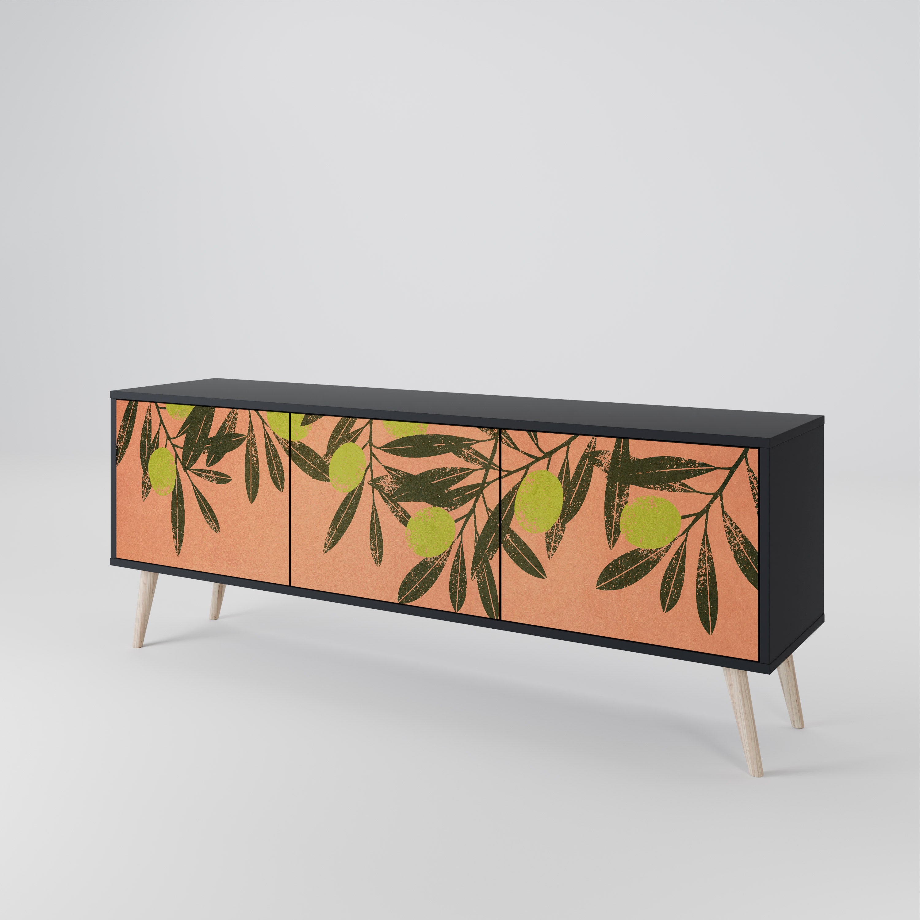 JUICY OLIVES 3-Door TV Cabinet