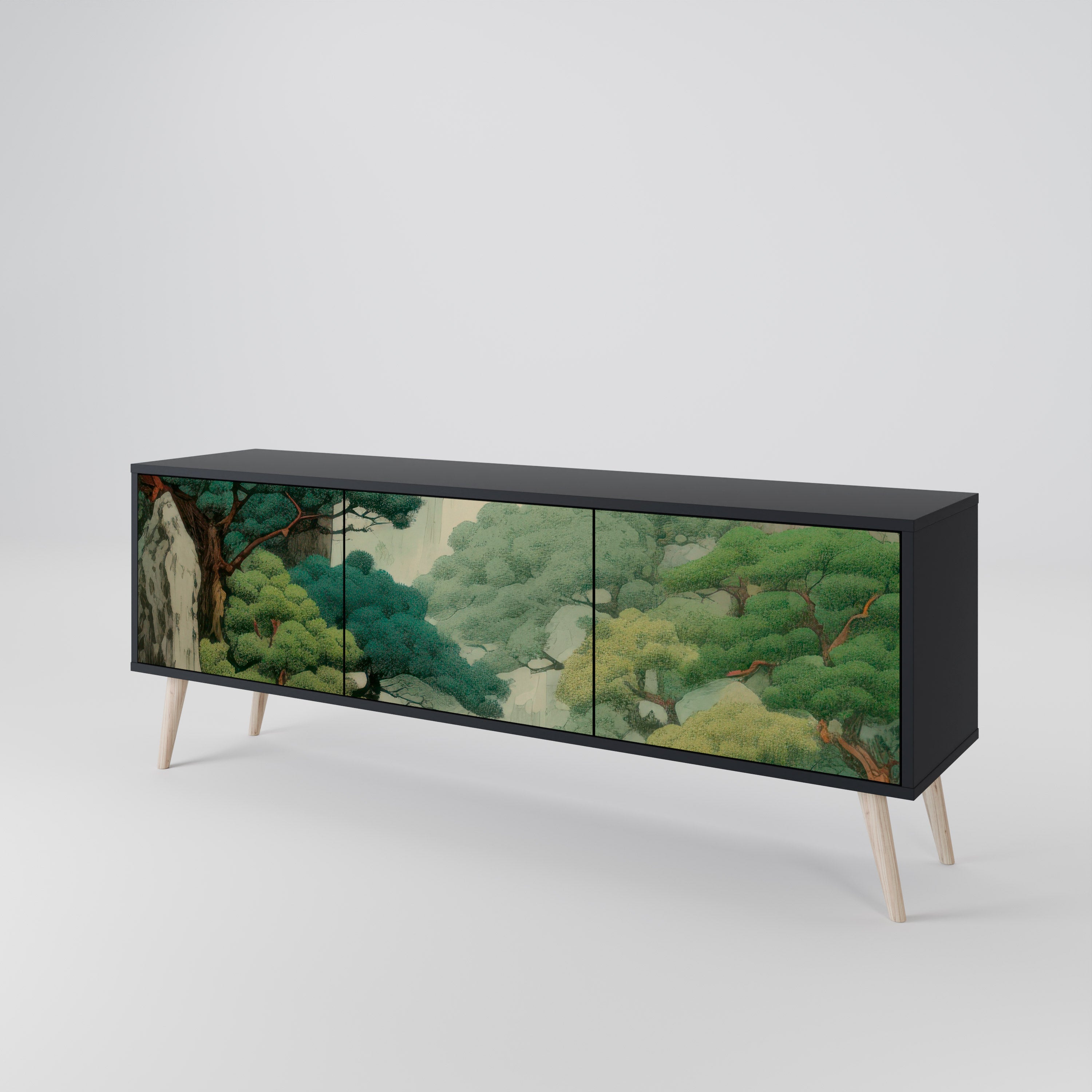 VERDURE ABYSS 3-Door TV Cabinet