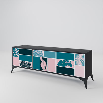 COMBINATION OF SHAPES 3-Door TV Cabinet