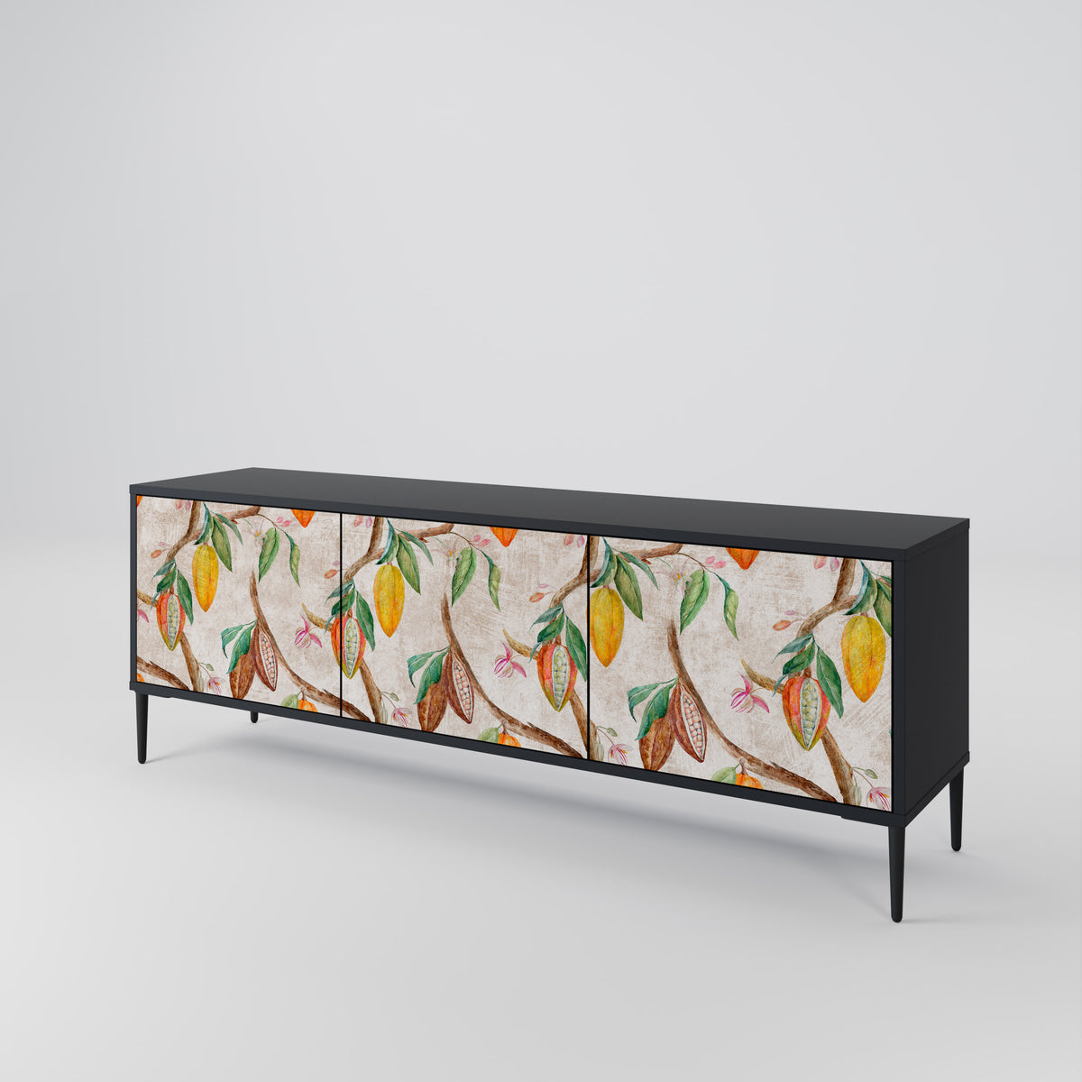 COCOA FRUITS 3-Door TV Cabinet
