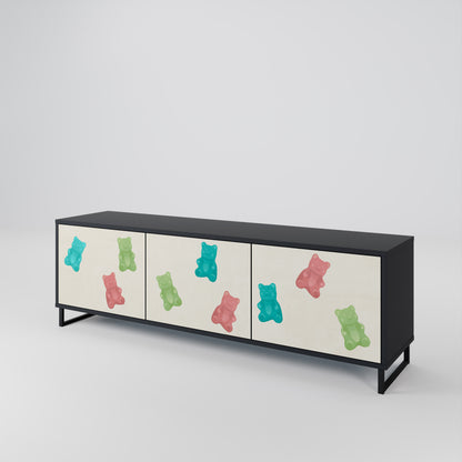 GUMMY BEARS 3-Door TV Cabinet