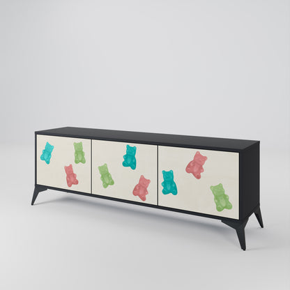 GUMMY BEARS 3-Door TV Cabinet