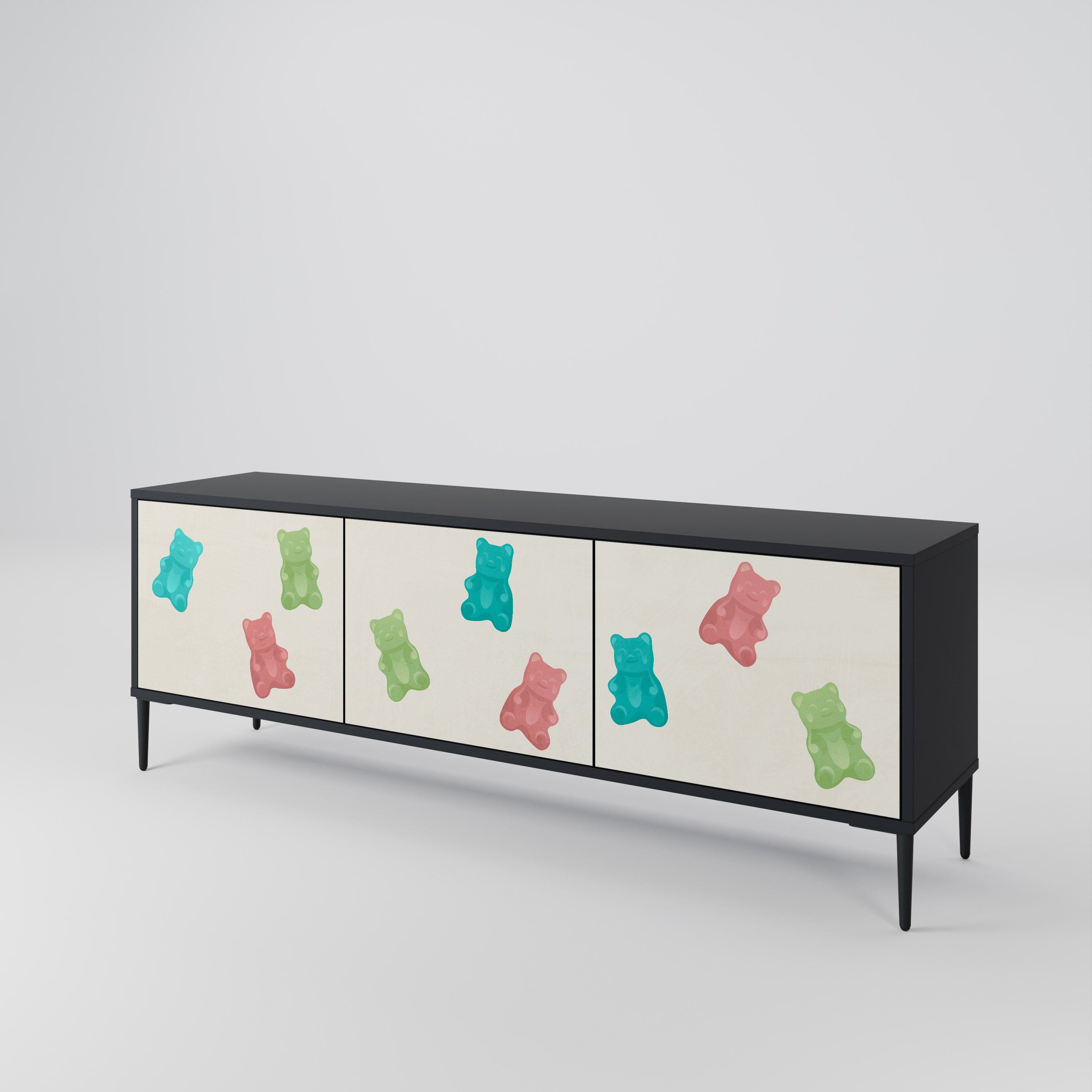GUMMY BEARS 3-Door TV Cabinet