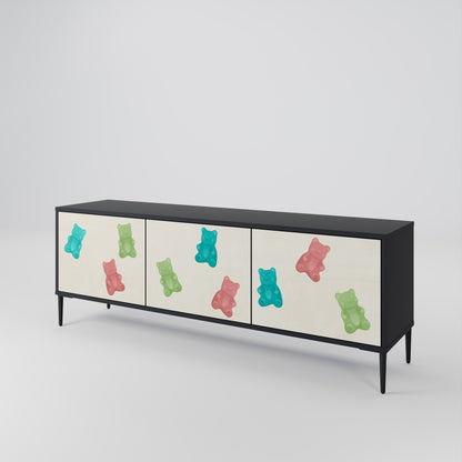 GUMMY BEARS 3-Door TV Cabinet