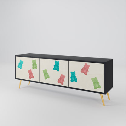GUMMY BEARS 3-Door TV Cabinet