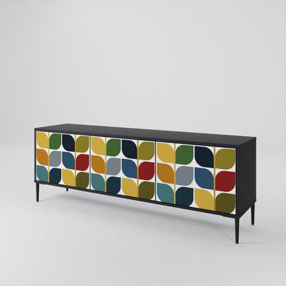 WEIGHTLESS HOURS 3-Door TV Cabinet