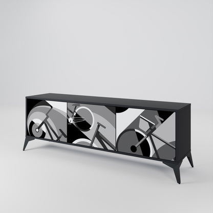 BIKE ENERGY 3-Door TV Cabinet