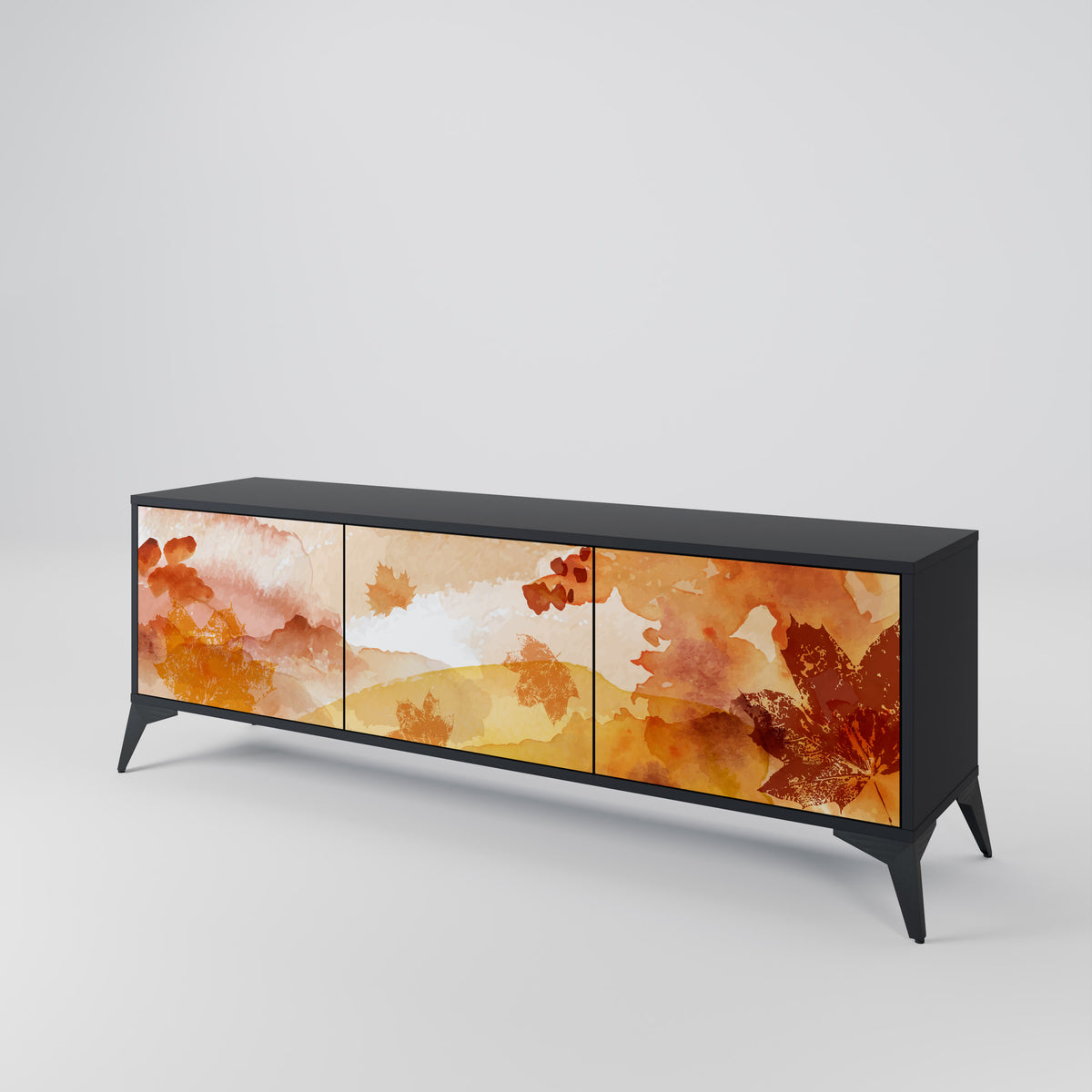 TRACES OF AUTUMN 3-Door TV Cabinet